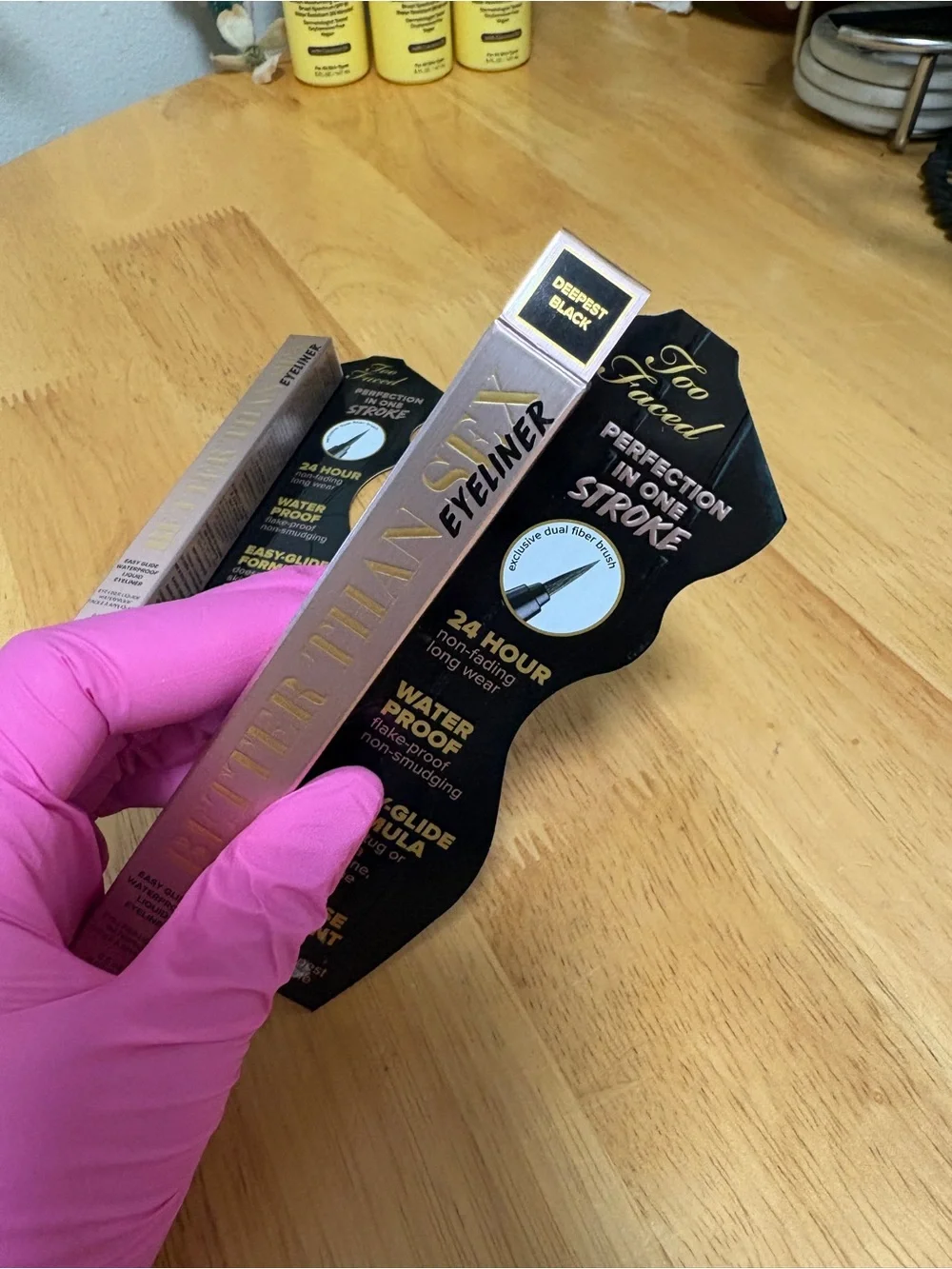 Too Faced Better Than Sex Eyeliner#DEEPEST BLACK 0.02oz Original, Authentic BNIB